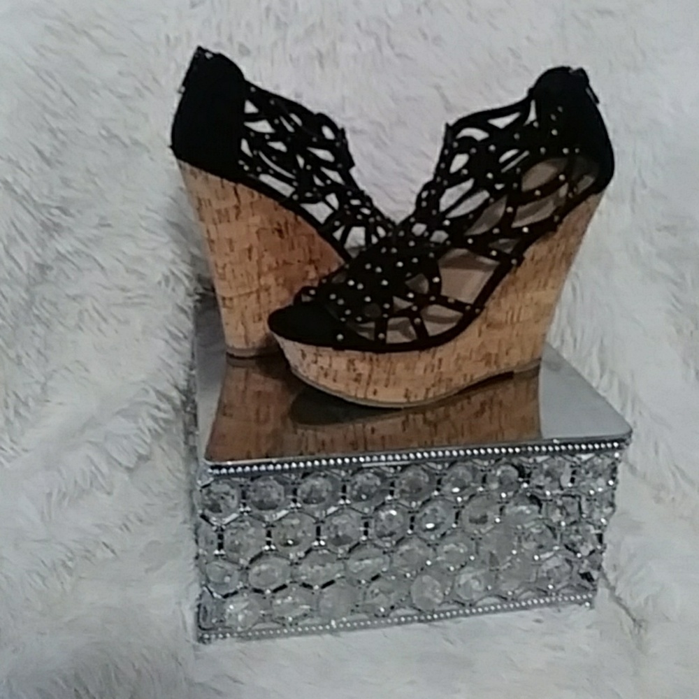 Black heels